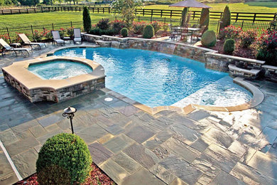 Example of a pool design in Los Angeles