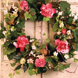Enchanted Cottage Wreath - Decorative Accents