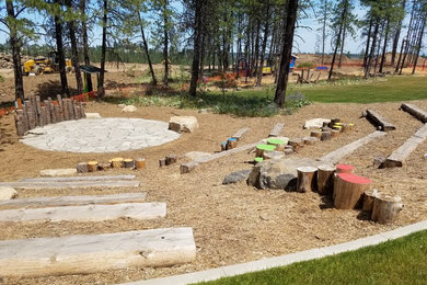 Design ideas for a contemporary landscaping in Seattle.