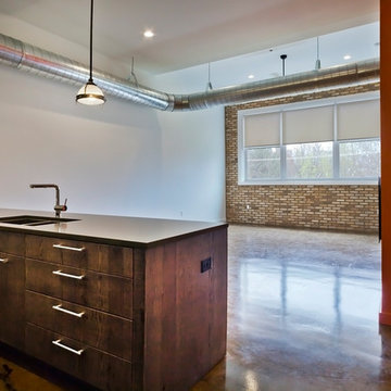 Modern Michigan loft space