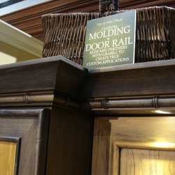 Tropical - Bamboo/Wicker Kitchen Cabinet Designs - Molding And Trim
