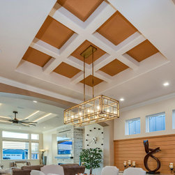 Custom Coffey Park Rebuild - Chandeliers