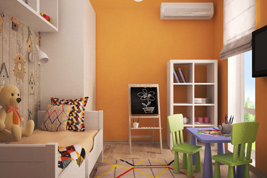 Дизайн-проект детской в квартире в Волгограде