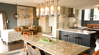 Eclectic Diamond Heights Home — Multi-room Angle