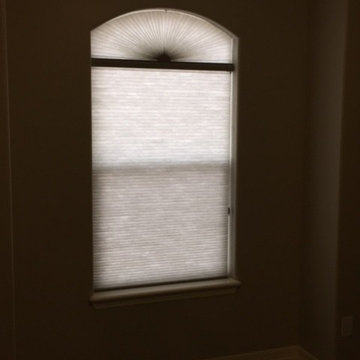Angled Honeycomb Shades