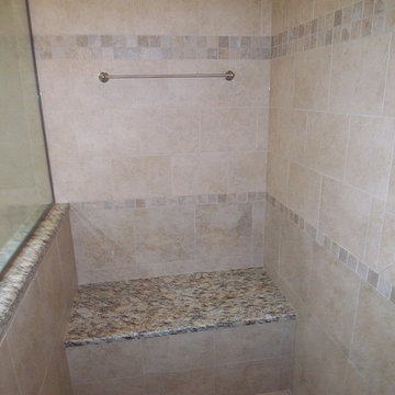 Subtle tile contrast with accent