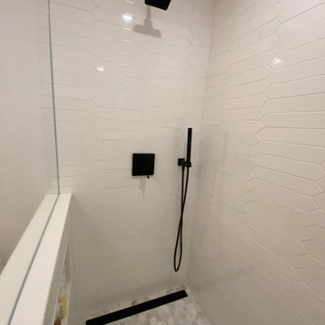 Closet conversion to Master Bathroom