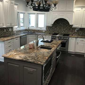 Kitchen Cabinet Painting- Prep, Protection and Paint