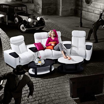 Legend Sofa Home Cinema SC121 White