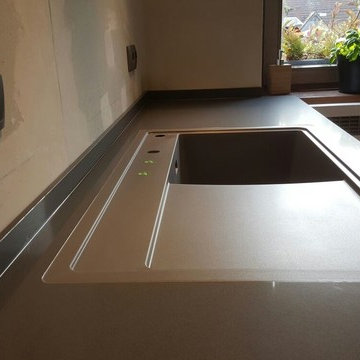 Kaiserslautern Concrete Caesarstone Arbeitsplatten