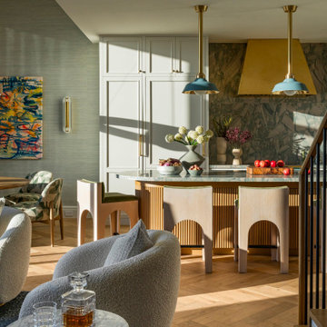 Two-Story Penthouse Renovation, W Dallas South Tower