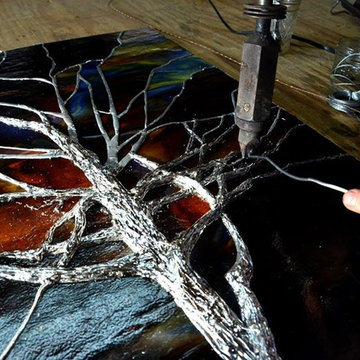 Stained Glass Tree