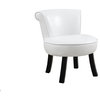 Juvenile Chair - White Leather-Look
