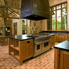 Brick to Hardwood transition