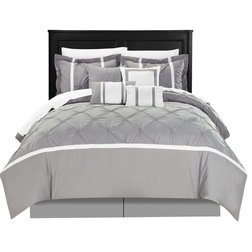 Contemporary Comforters And Comforter Sets by Closeoutlinen