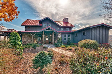 Example of a mountain style exterior home design in Other