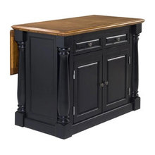 Drop leaf counter