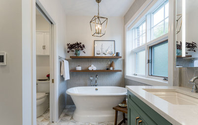 Bathroom of the Week: More Space and Storage With a Steam Shower