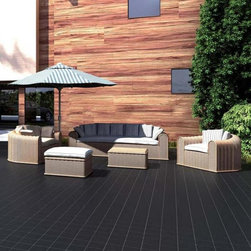 Spanish Black Quarry Tiles - Direct Tile Warehouse - 床＆壁タイル