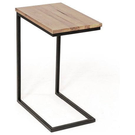 Modrest Turner Modern Aged Oak Side Table