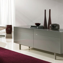 Aly Glass or Wooden Storage - Buffets And Sideboards