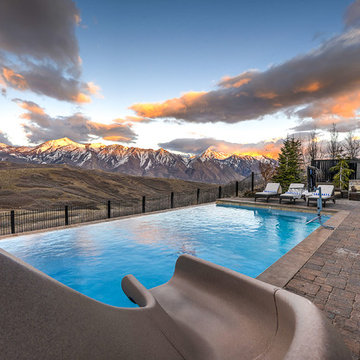 Negative Edge Pool/BBQ Area Draper, Utah #1