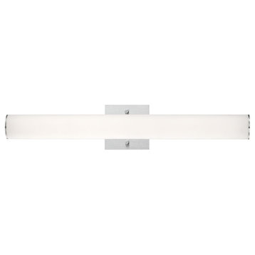 SpringfiLED Sconce LED Small Alum