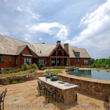 Wood Shingle Farm House