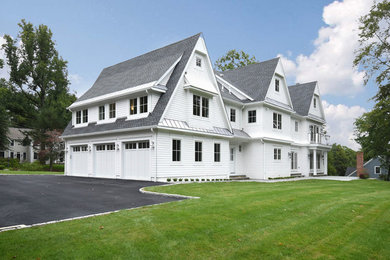This is an example of a transitional landscaping in New York.