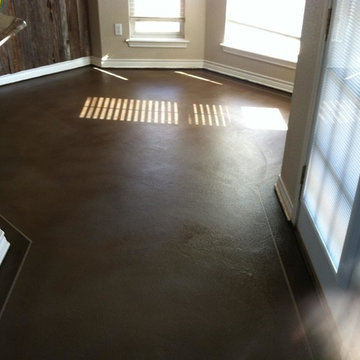 AFTER Interior Concrete Overlay