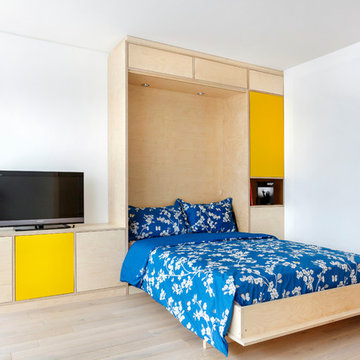 Lit escamotable ouvert