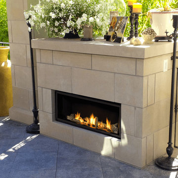 Valor Linear Series Fireplaces - L1 Outdoor