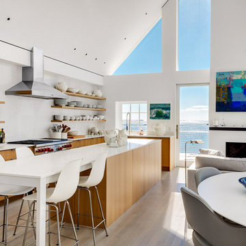Calacatta Nuvo Caesarstone Quartz Kitchen