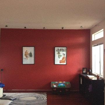 BEFORE-La Jolla Condo Living Space Revamped.