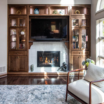 Stunning Fireplace Entertainment Center/Built-in Wall Unit