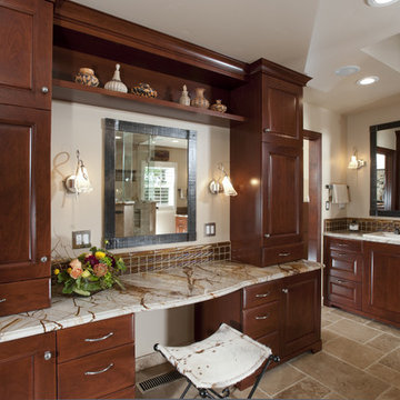 Master Bathroom w/ Extended Vanity - Saratoga, CA