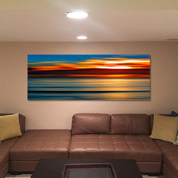 Aaron Chang Residential Installations: Blue Crush - Fine Art Prints