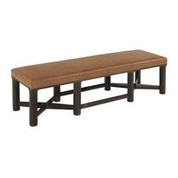 Hickory Chair Ottomans and Benches - Indoor Benches