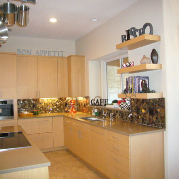 Rift Cut Oak Kitchen Remodel