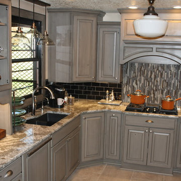 Splendid Knotty Alder Kitchen