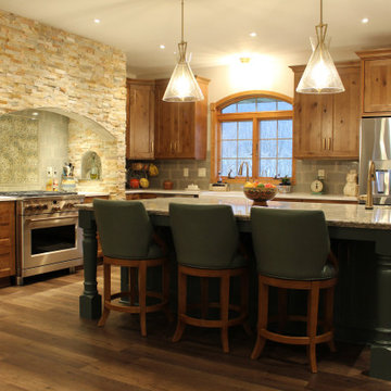Stunning Kitchen Remodel Done in a Two-Tone Color
