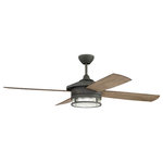 Craftmade - Craftmade 52" Stockman Ceiling Fan in Aged Glavanized - This outdoor ceiling fan from Craftmade is a part of the Stockman collection and comes in a aged galvanized finish. It is rated for wet locations.  This light requires 1 , . Watt Bulbs (Not Included) UL Certified.