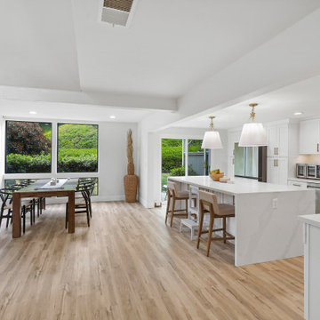 Kitchen Remodel, Flooring & Structural Wall in City of Orange, CA done by local 
