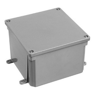 Carlon E987NR PVC Molded Junction Box, 4