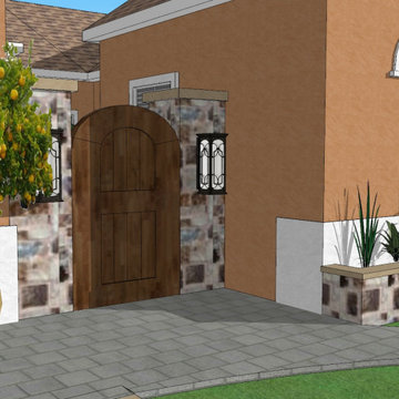 Front Yard in Morningstar Ranch - Winchester