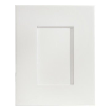 Iceberg White Shaker RTA Cabinets (Ready to Assemble) by Cabinet Mania