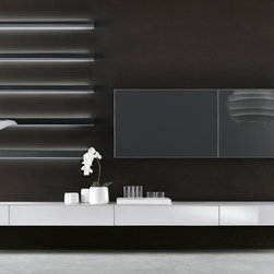 Rimadesio - Abacus wall system - Display And Wall Shelves 
