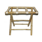 Bamboo Luggage Rack