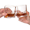 Revere Triangle Crystal Whiskey Glasses 11 oz, Set of 2