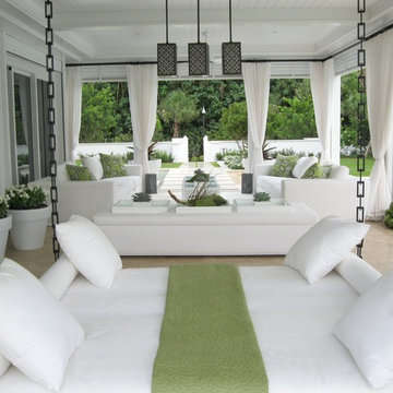 Beach Style Porch